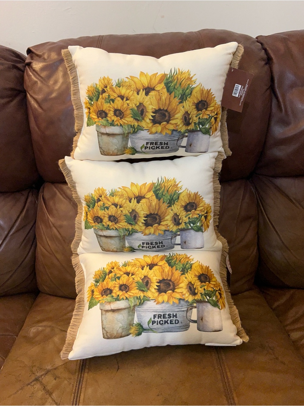 The Summer Bouquet Climaweave Pillow Set Of 3